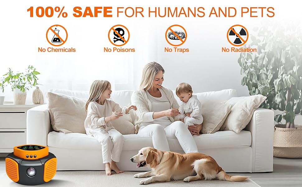 Ultrasonic Pest Repellent Plug in