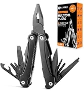 14 IN 1 Multitool Pliers, Multitool with Pocket Clip, Portable Multi Tool, Pocket Knife Camping M...