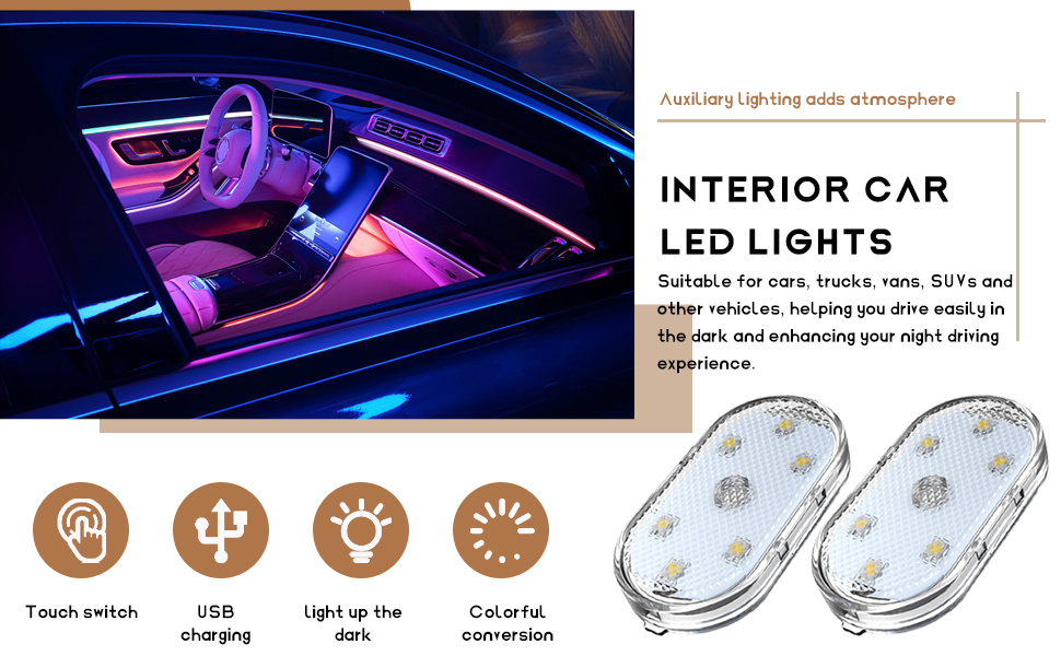 Wireless Led Lights for Car Interior