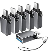 BaseNew USB C to USB Adapter 6 Pack,Type C to USB Adapter,USBC Male USBA Female OTG Adaptor,USBC ...