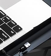 Wbacon 7 in 1 External CD/DVD Drive for Laptop, Portable DVD Player for Laptop with SD/TF Port, E...