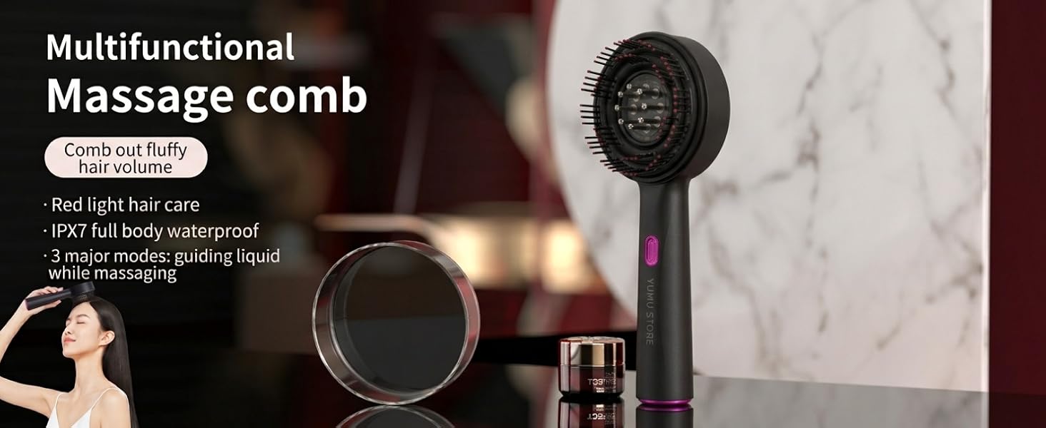 YUMU STORE multifunctional scalp massage comb