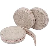 Swatom 19.7 Feet/3 Rolls Oil Lamp Wicks 3/4 inch Oil Wick for Lamps Cotton Lantern Kerosene Wick ...