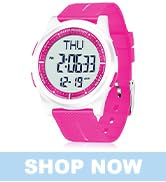 pink watch for women