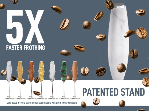 5x Faster Frothing