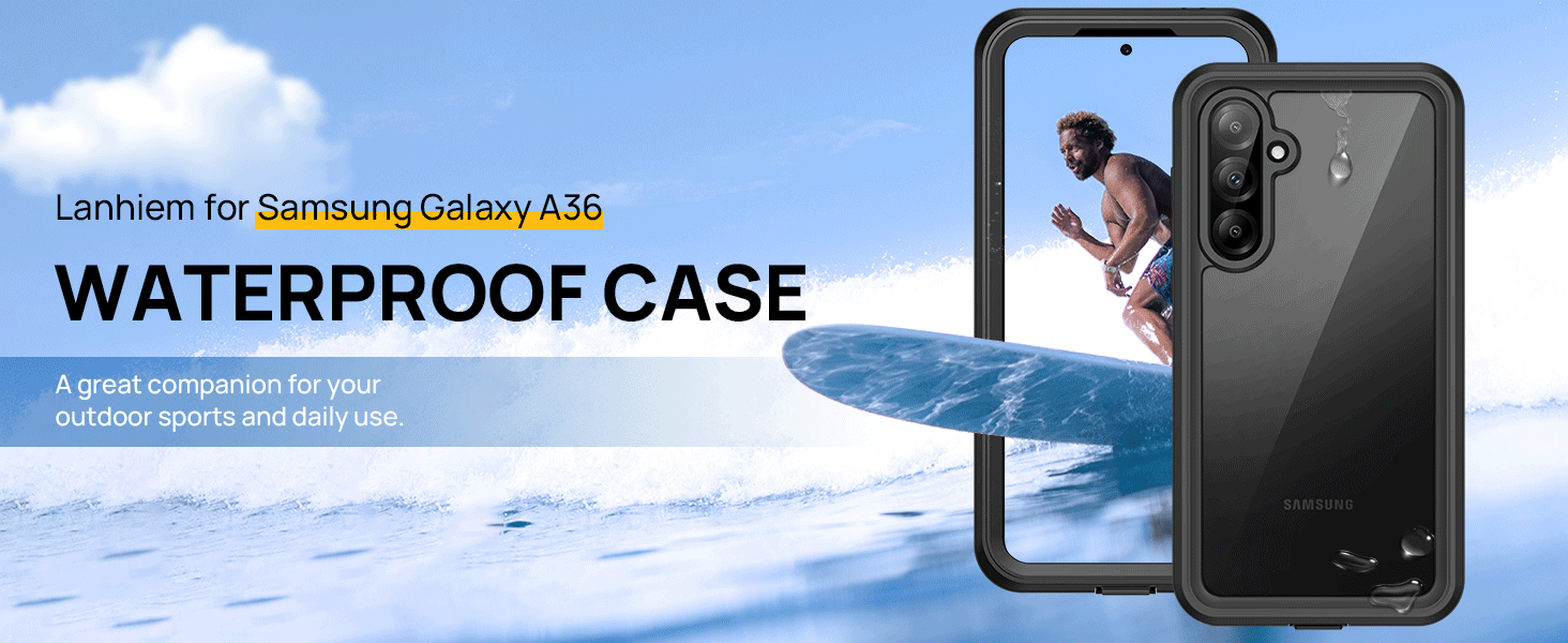 Lanhiem for Samsung Galaxy WATERPROOF COVER