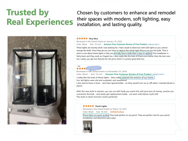 outdoor light fixtures