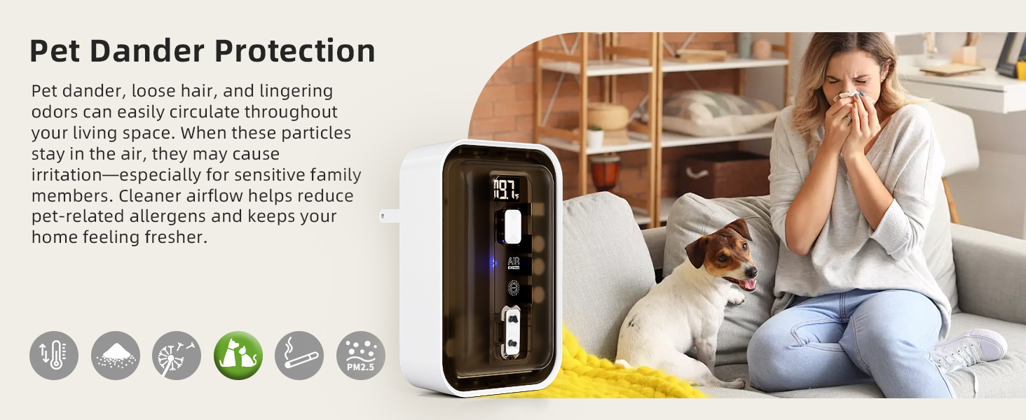 Plug In Negative Ion Air Purifiers - Quiet Air Freshener for Home