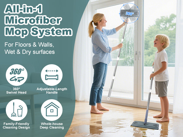 mops for floor cleaning