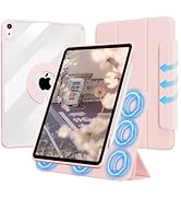 KVTVOU Case for iPad (A16) 11th/10th Generation (2025/2022, 11/10.9 Inch) with Clasp, Smart Magne...