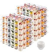 NPLUX 24 Count Cupcake Containers 10 Pack Cupcake Holders Plastic Stackable Cupcake Boxes with De...