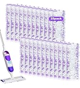 LOVECO 25 Count Disposable Power Mop Refills Compatible for Swiffer PowerMop Pads, Multi-Surface ...