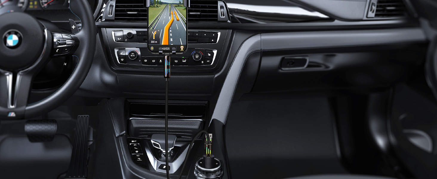 retractable multi charging cable