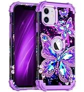 Miqala Compatible with iPhone 11 Case,Glow in The Dark Three Layer Heavy Duty Shockproof Full Pro...