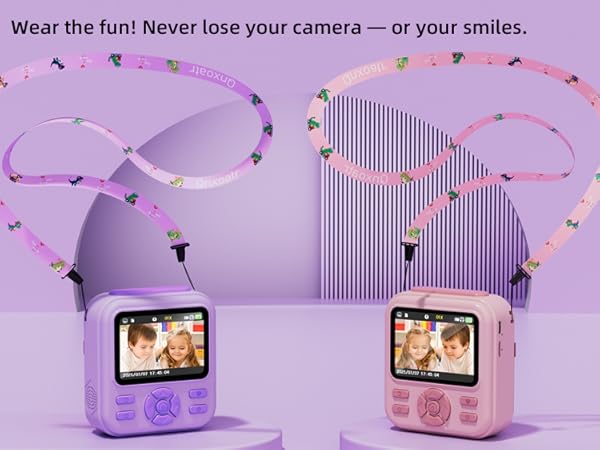 Kids Camera Instant Print for Boys and Girls,Christmas Birthday Gifts Toys for Toddler