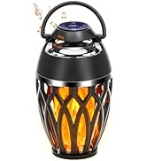 Vanten Outdoor Bluetooth Speakers, Bluetooth 5.0 Led Flame Speaker, IPX5 Waterproof Flame Torch A...