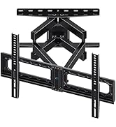 HOME VISION Full Motion TV Wall Mount for Most 32-85 inch TVs up to132 lbs, TV Mount Swivel and T...