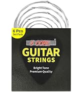 5 Core Guitar strings Steel Acoustic 6 Strings for guitar &amp; bass accessories Light Gauge 0.010-0....