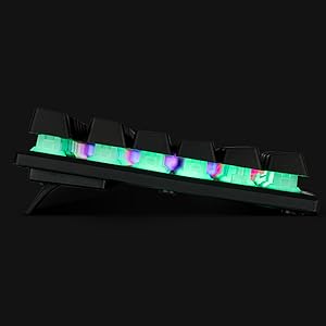 angle of the gaming keyboard