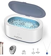 JeaTone Ultrasonic Jewelry Cleaner, 46KHz Ultra Sonic Cleaning Machine for All Jewelry, Eyeglasse...