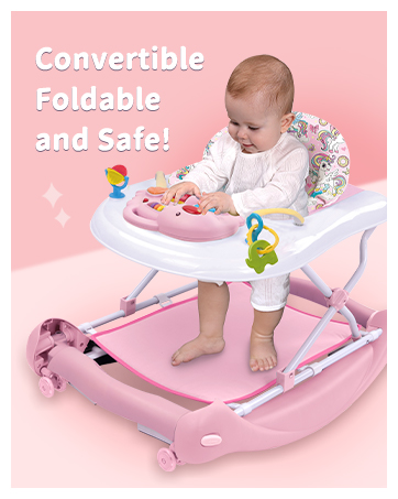 Foldable Baby 5-in-1 Activity Walker