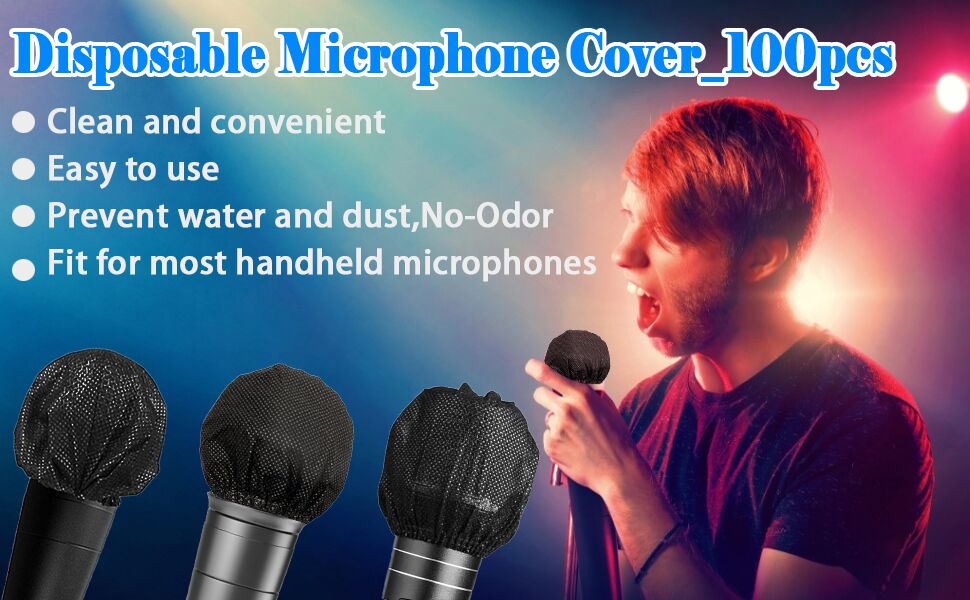 Disposable Microphone Cover 100pcs