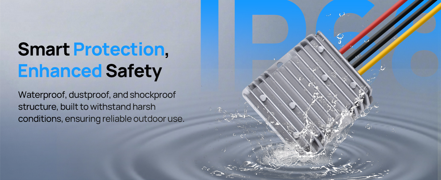 20A 240W DC-DC Golf Cart Voltage Reducer