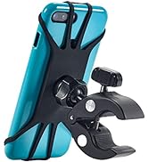Upgraded 2022 Bicycle &amp; Motorcycle Phone Mount - The Most Secure &amp; Reliable Bike Phone Holder for...