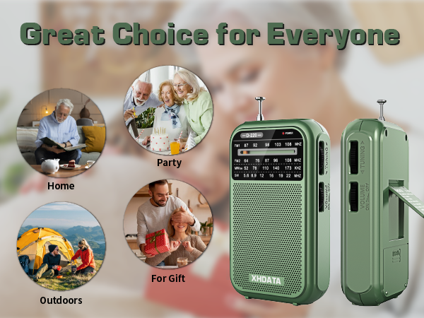 portable radio am fm