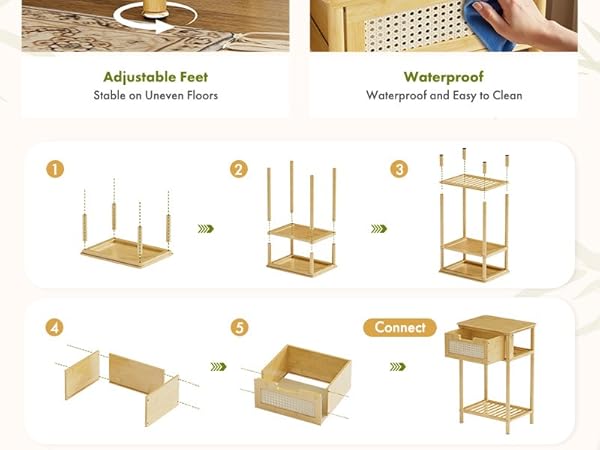 Easy Assembly: No complicated steps required