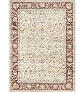 Boho Living Room Washable Rugs 5x7 Large Area Rugs Vintage Carpet Home Bedroom Decor - Non-Slip S...