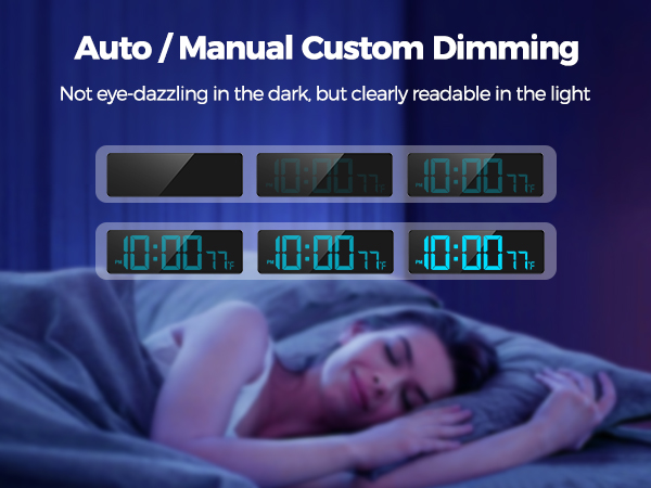 Auto/Manual Custom Dimming