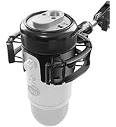 Borenbuir [Newest &amp;Ultra-Durable] Microphone Shock Mount with Pop Filter [Custom Built for Blue y...