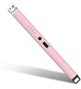 Stocking Stuffers for Women:Electric Lighter, Rechargeable Lighter with Battery Indicator Light a...