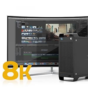 8k dock, cfast express card reader, cfexpress card reader, SD 4.0 reader, Pcie expansion