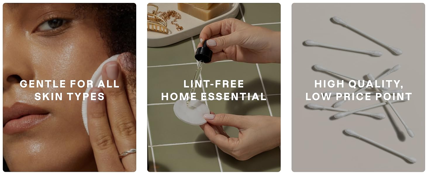 Gentle, Lint Free, High Quality