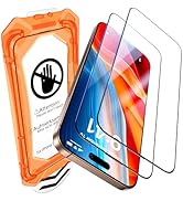 UniqueMe for iPhone 16 Pro Screen Protector - [Military Grade Shatterproof &amp; 9H+ Hardness] Screen...
