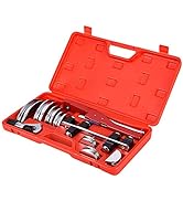 Tube Bender Kit Refrigeration Ratcheting Tubing benders Hand Tool 1/4 to 7/8 Inch Aluminium Alloy...