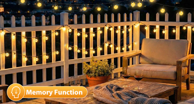 outdoor solar string lights