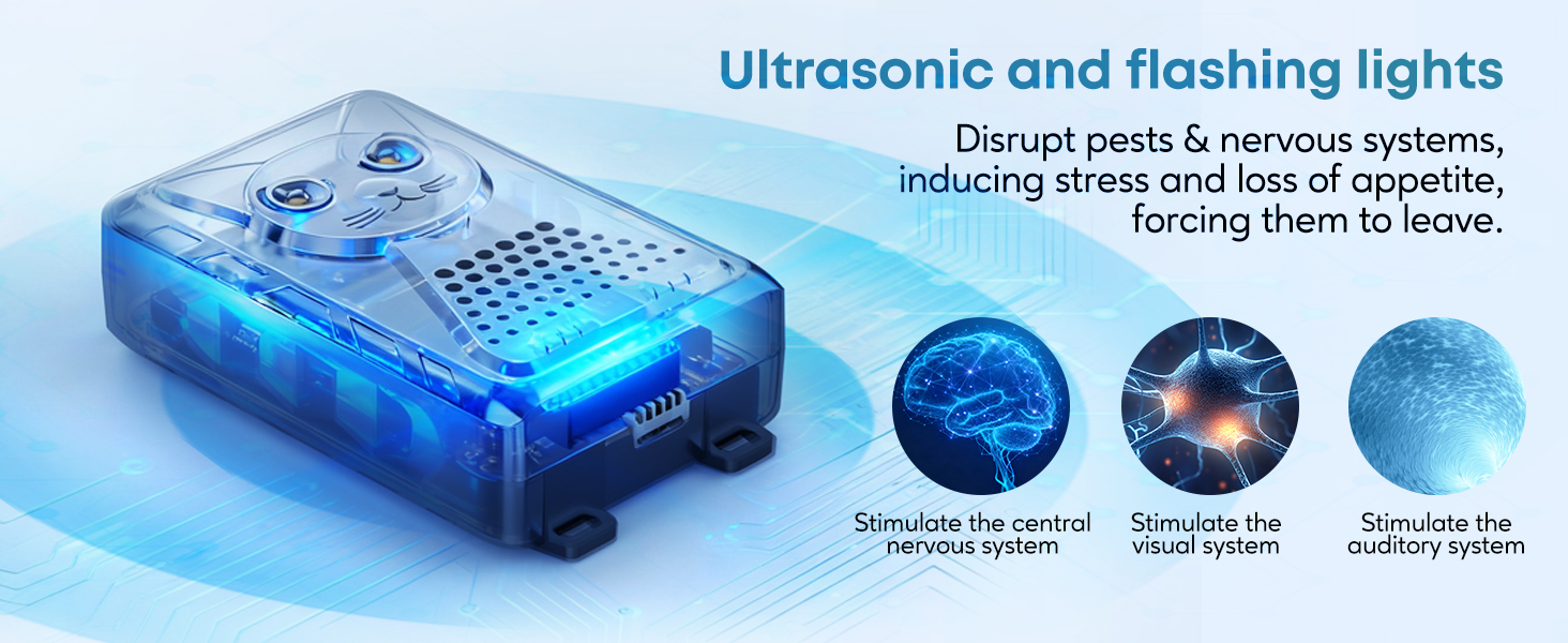 Ultrasonic Pest &amp;amp;amp;amp; Rodent Mouse Repellent