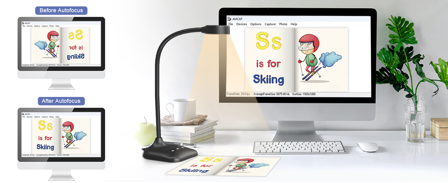 5MP document camera for teaching teachers classroom USB Camera for Teacher art gift webcam school