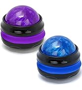 Coolrunner Massage Ball, Manual Roller Massager, 2-Pack Handheld Self Massage Therapy and Relax F...