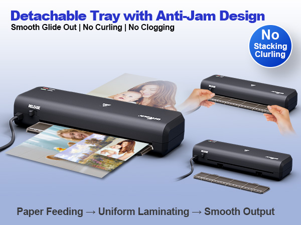 anti-jam laminator