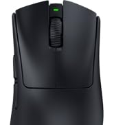 Razer DeathAdder V4 Pro Wireless Gaming Mouse: 56g Lightweight - HyperSpeed Wireless Gen-2 - Opti...