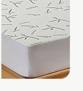 Bamboo Mattress Protector, Fitted Sheet