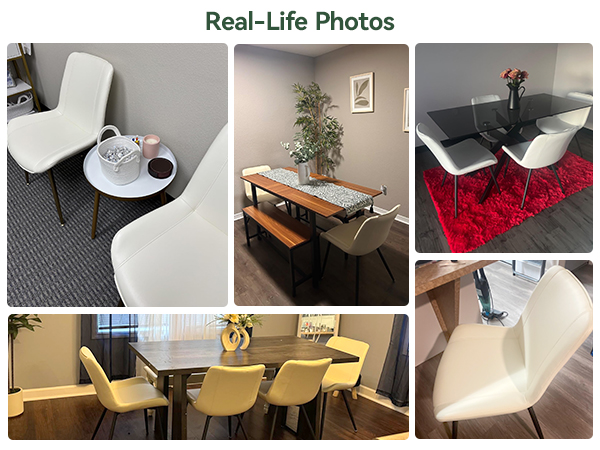 leather dining chairs