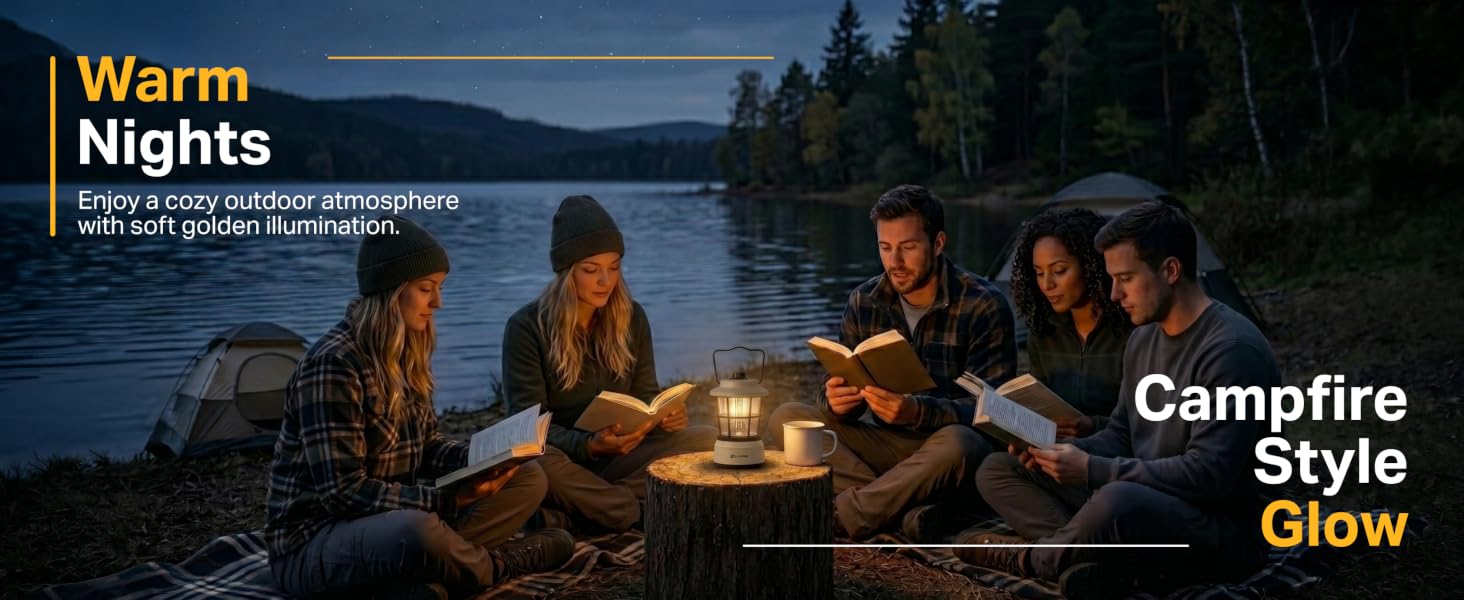 Warm Nights Campfire Style Glow
