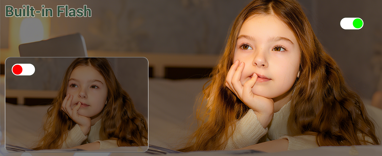 digital camera with flash Kids Teens Chritmas Gift