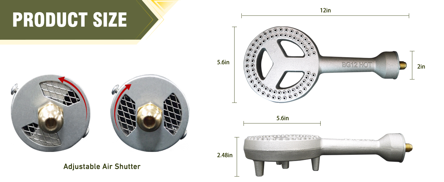 Round Burner Head