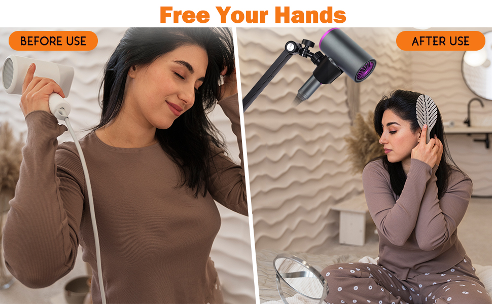 Hair Dryer Clamp Stand